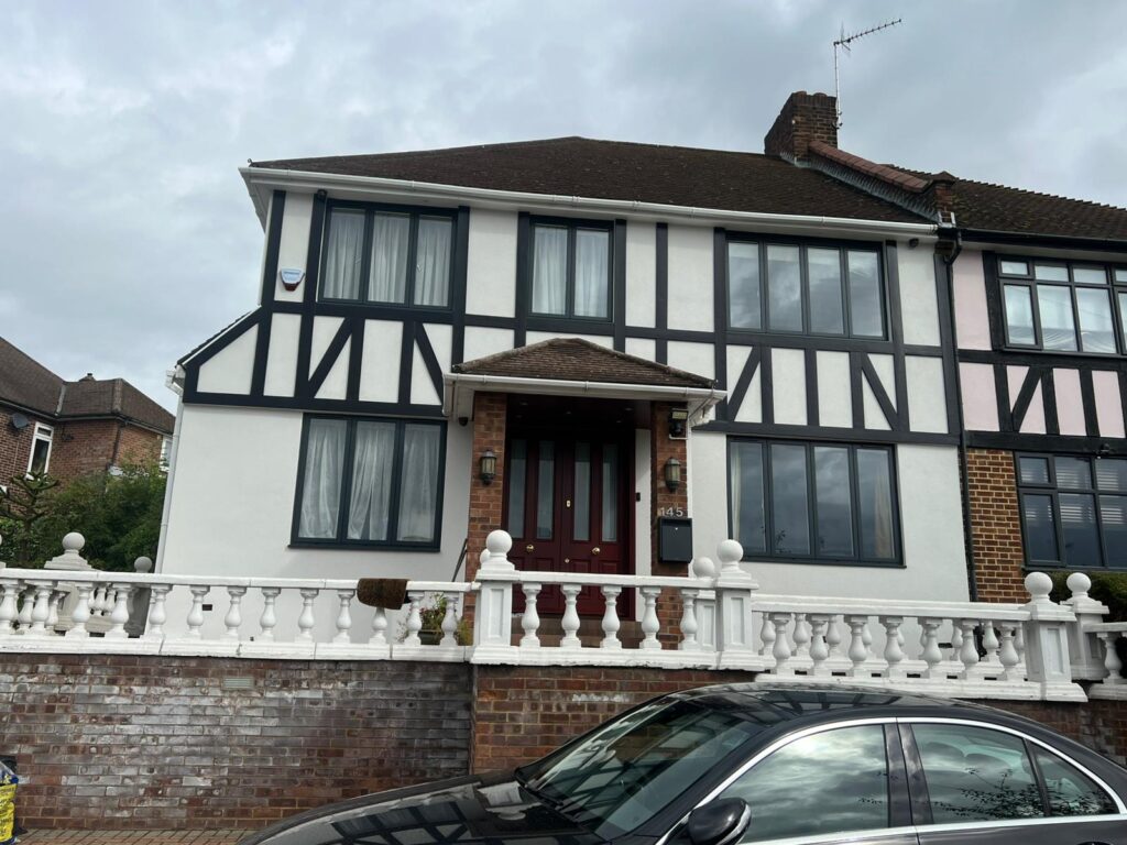 Rendering around London